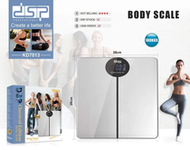 ميزان رقمي لقياس وزن الجسم  سعة 180 كجم