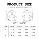 ⁦Baby I Was Born This Way هودي اوفر سايز قطن باللون البيج⁩ - الصورة ⁦3⁩