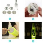 ⁦كوستر كوبايات ليد مضئ بالوان مختلفة بلزق دبل فيس قوي مقاوم للماء⁩ - الصورة ⁦4⁩