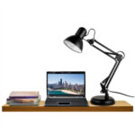 ⁦اباجورة ومصباح مكتب دوار بذراع متحرك للتحكم في زاوية الضوء للمذاكرة والقراءة⁩ - الصورة ⁦7⁩