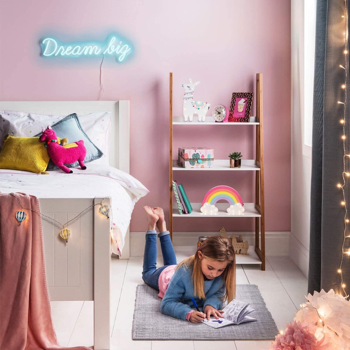 ⁦لافتة بيج دريم نيون لتجديد ديكور الحائط للمنازل والشركات⁩ - الصورة ⁦2⁩