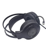 ⁦سماعة جيمنج مضيئة نقية الصوت بمكبر 50 ملم وميكروفون عازل للضوضاء⁩ - الصورة ⁦4⁩