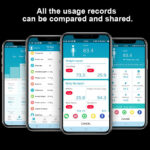 ⁦Inbody ميزان منزلي لقياس الوزن وجميع قياسات الجسم الحرق والدهون والماء⁩ - الصورة ⁦4⁩