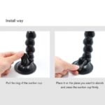 ⁦حامل موبايل سيارة يثبت بشفط الهواء علي التابلوه او الزجاج متحرك للتحكم في زاوية الرؤية للقيادة بأمان⁩ - الصورة ⁦5⁩