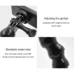 ⁦حامل موبايل سيارة يثبت بشفط الهواء علي التابلوه او الزجاج متحرك للتحكم في زاوية الرؤية للقيادة بأمان⁩ - الصورة ⁦7⁩