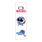 ⁦Need Coffee مجموعة استيكر لتزين وتجديد اللاب توب والنوت بوك والزجاجات وتربروف قابل لإعادة الاستخدام⁩ - الصورة ⁦3⁩