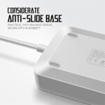 ⁦مشترك كهرباء 3 فيشة و 6 منافذ يو اس بي جهد عالي⁩ - الصورة ⁦7⁩