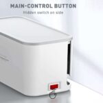 ⁦مشترك كهربائي 5 فيشة مع 3 منافذ يو اس بي ببوكس منظم للاسلاك وستاند للهواتف و الأجهزه⁩ - الصورة ⁦6⁩