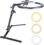 ⁦رينج لايت 3 الوان مختلفة بريموت كنترول للتحكم عن بعد للتصوير وعمل فيديوهات بشكل احترافي⁩ - الصورة ⁦3⁩