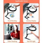 ⁦رينج لايت 3 الوان مختلفة بريموت كنترول للتحكم عن بعد للتصوير وعمل فيديوهات بشكل احترافي⁩ - الصورة ⁦5⁩