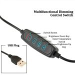 ⁦رينج لايت 3 الوان مختلفة بريموت كنترول للتحكم عن بعد للتصوير وعمل فيديوهات بشكل احترافي⁩ - الصورة ⁦6⁩