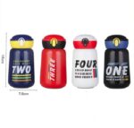 ⁦مج حراري استانليس 380 ملي حافظ لحرارة المشروبات بشاليموه مع غطاء محكم الغلق لمنع تسرب المشروبات⁩ - الصورة ⁦2⁩