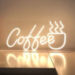 ⁦نيون لتجديد وتغير ديكور المطبخ والكوفي كورنر Coffee لافتة⁩ - الصورة ⁦2⁩