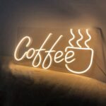 نيون لتجديد وتغير ديكور المطبخ والكوفي كورنر Coffee لافتة