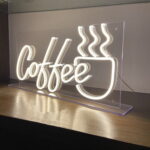 ⁦نيون لتجديد وتغير ديكور المطبخ والكوفي كورنر Coffee لافتة⁩ - الصورة ⁦3⁩