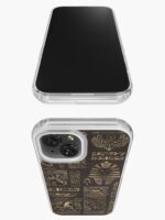 ⁦جراب 13 برو ماكس فرعوني من البلاستيك المعالج ضد الكسر والخدوش⁩ - الصورة ⁦4⁩