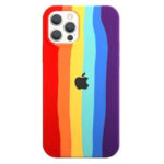 ⁦جراب ايفون 13 برو ماكس سيليكون للحفاظ علي الهاتف من الخدوش والصدمات بالوان مبهجة⁩ - الصورة ⁦4⁩