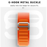 ⁦استراب ساعة قماش منسوج مقاس 42/44/45/49 مم للرجال والنساء بالوان مختلفة⁩ - الصورة ⁦6⁩