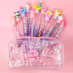 ⁦أقلام جاف جليتر بأشكال ألعاب كرتونية مختلفة⁩ - الصورة ⁦4⁩