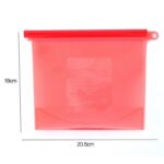 ⁦أكياس تخزين الطعام سيليكون بسوستة محكمة الغلق للفريرز والثلاجة والوجبات الخفيفة⁩ - الصورة ⁦8⁩