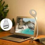 ⁦اباجورة وكشاف ليد تحكم صوتي مرن قابل للطي ب 3 درجات اضاءة وتغير اللون⁩ - الصورة ⁦12⁩