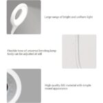 ⁦اباجورة وكشاف ليد تحكم صوتي مرن قابل للطي ب 3 درجات اضاءة وتغير اللون⁩ - الصورة ⁦9⁩