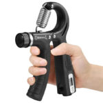 ⁦اداة تمارين لتقوية مقبض اليد قابلة للتعديل من 5 حتي 60 كجم مع عداد مثالية للاعبي كرة السلة واليد⁩ - الصورة ⁦3⁩