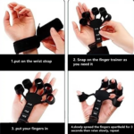 اداة تمرين اصابع اليد وتقويتها مثالية للاعبي الجيتار وكرة السلة واليد - الصورة 4