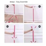 ⁦استاند شماعة شيك حامل للملابس والشنط والقبعات لغرف النوم والأطفال والمكتب⁩ - الصورة ⁦5⁩