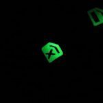 ⁦استيكر علامات فسفورية مضيئة لزرائر السيارة⁩ - الصورة ⁦8⁩