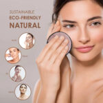 اسفنجة إزالة المكياج السحرية قطعتين قابلة للغسيل لإعادة الاستخدام