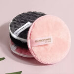 ⁦اسفنجة إزالة المكياج السحرية قطعتين قابلة للغسيل لإعادة الاستخدام⁩ - الصورة ⁦4⁩