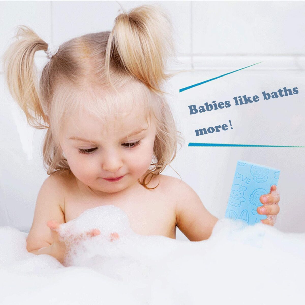 ⁦اسفنجة تقشير الجسم لازالة الجلد الميت بدون صابون بديله للاسكراب⁩ - الصورة ⁦8⁩