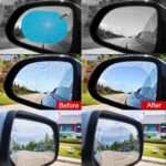 ⁦اسكرين مرايا السيارة ضد الماء والاتربة لاصق لرؤية اوضح اثناء السواقة⁩ - الصورة ⁦6⁩