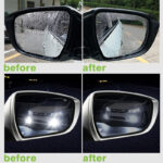 ⁦اسكرين مرايا السيارة ضد الماء والاتربة لاصق لرؤية اوضح اثناء السواقة⁩ - الصورة ⁦9⁩