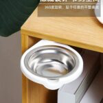 الطفاية الخفية للتثبيت تحت المكاتب والطاولات