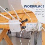 الهوك الشفاف بديل المسامير القوي لتعليق اللوح واي شيء بدون تخريم الحائط او الأبواب طقم قطعتين - الصورة 4