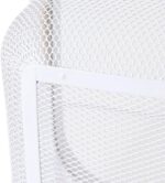 ⁦باسكت شبك معدن غير قابل للصدأ لحمل وتنظيم الفواكه والخضروات بيد خشبية لسهولة الحمل⁩ - الصورة ⁦5⁩