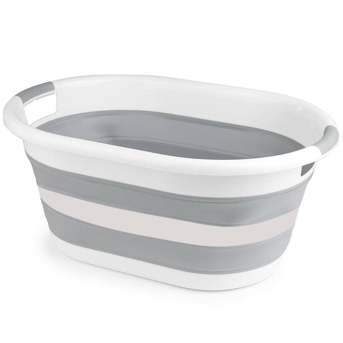 ⁦باسكت غسيل سيليكون يحمل حتي 38 لتر قابل للطي وبيد لسهولة الحمل⁩ - الصورة ⁦3⁩