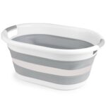 ⁦باسكت غسيل سيليكون يحمل حتي 38 لتر قابل للطي وبيد لسهولة الحمل⁩ - الصورة ⁦3⁩