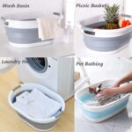 ⁦باسكت غسيل سيليكون يحمل حتي 38 لتر قابل للطي وبيد لسهولة الحمل⁩ - الصورة ⁦5⁩