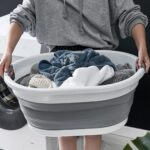 ⁦باسكت غسيل سيليكون يحمل حتي 38 لتر قابل للطي وبيد لسهولة الحمل⁩ - الصورة ⁦10⁩