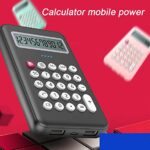 ⁦باور بانك سريع منفذين شحن واله حاسبه في جهاز واحد⁩ - الصورة ⁦2⁩