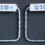 بديل الكلبسات الإصدار الجديد منظم للأسلاك والكابلات بلزق دبل فيس للتثبيت علي الحائط والمكتب  20 قطعة