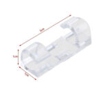 بديل الكلبسات الإصدار الجديد منظم للأسلاك والكابلات بلزق دبل فيس للتثبيت علي الحائط والمكتب  20 قطعة - الصورة 5