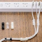 بديل الكلبسات الإصدار الجديد منظم للأسلاك والكابلات بلزق دبل فيس للتثبيت علي الحائط والمكتب  20 قطعة - الصورة 9