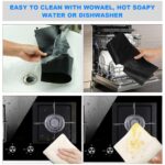 ⁦طقم بديل فويل عيون البوتاجاز وتربروف مضاد للأشتعال للحفاظ علي نظافة البوتجاز قابل للغسيل لإعادة الأستخدام⁩ - الصورة ⁦7⁩