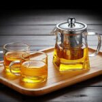 براد شاي بيركس بمصفاه داخلية للاعشاب وغطاء من الاستانليس ويد لسهولة الحمل 900 ملي