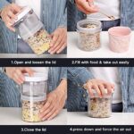 ⁦برطمان بقوليات قابل لتعديل الطول والفك بغطاء للحفاظ علي المحتويات⁩ - الصورة ⁦11⁩