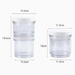 ⁦برطمان بقوليات قابل لتعديل الطول والفك بغطاء للحفاظ علي المحتويات⁩ - الصورة ⁦8⁩